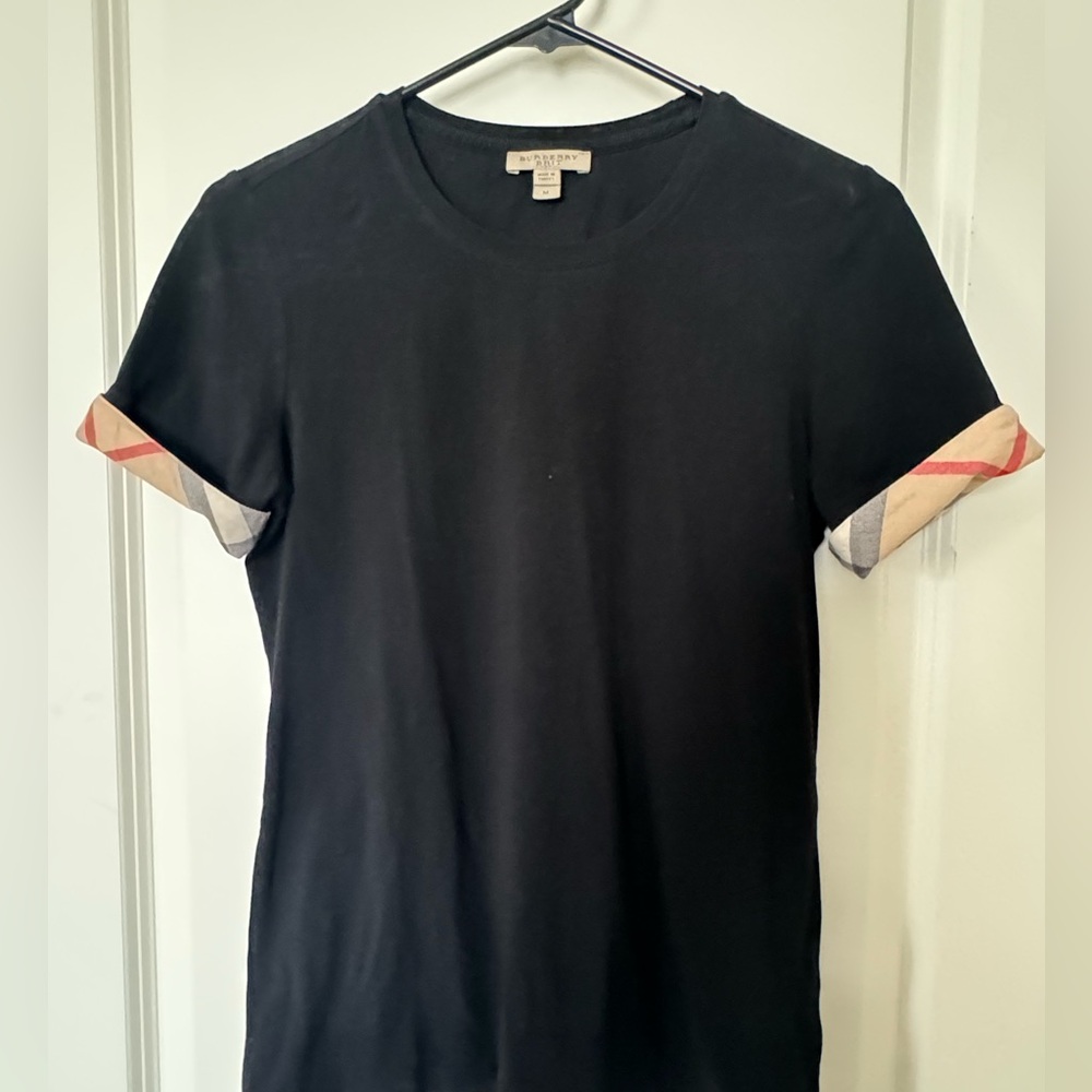 Burberry black womens shirt
